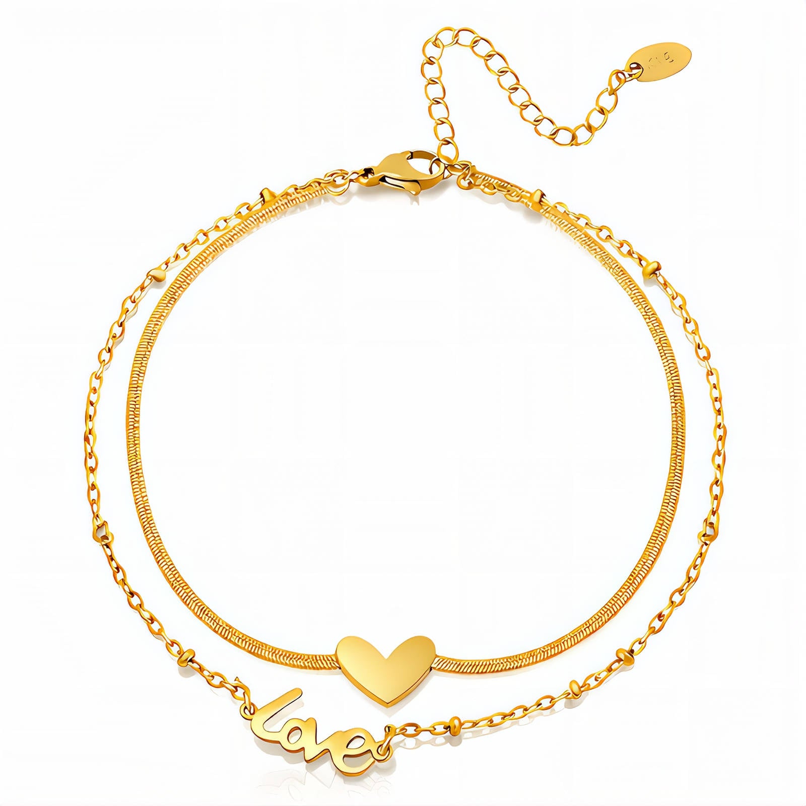 "Heart Love" Anklet
