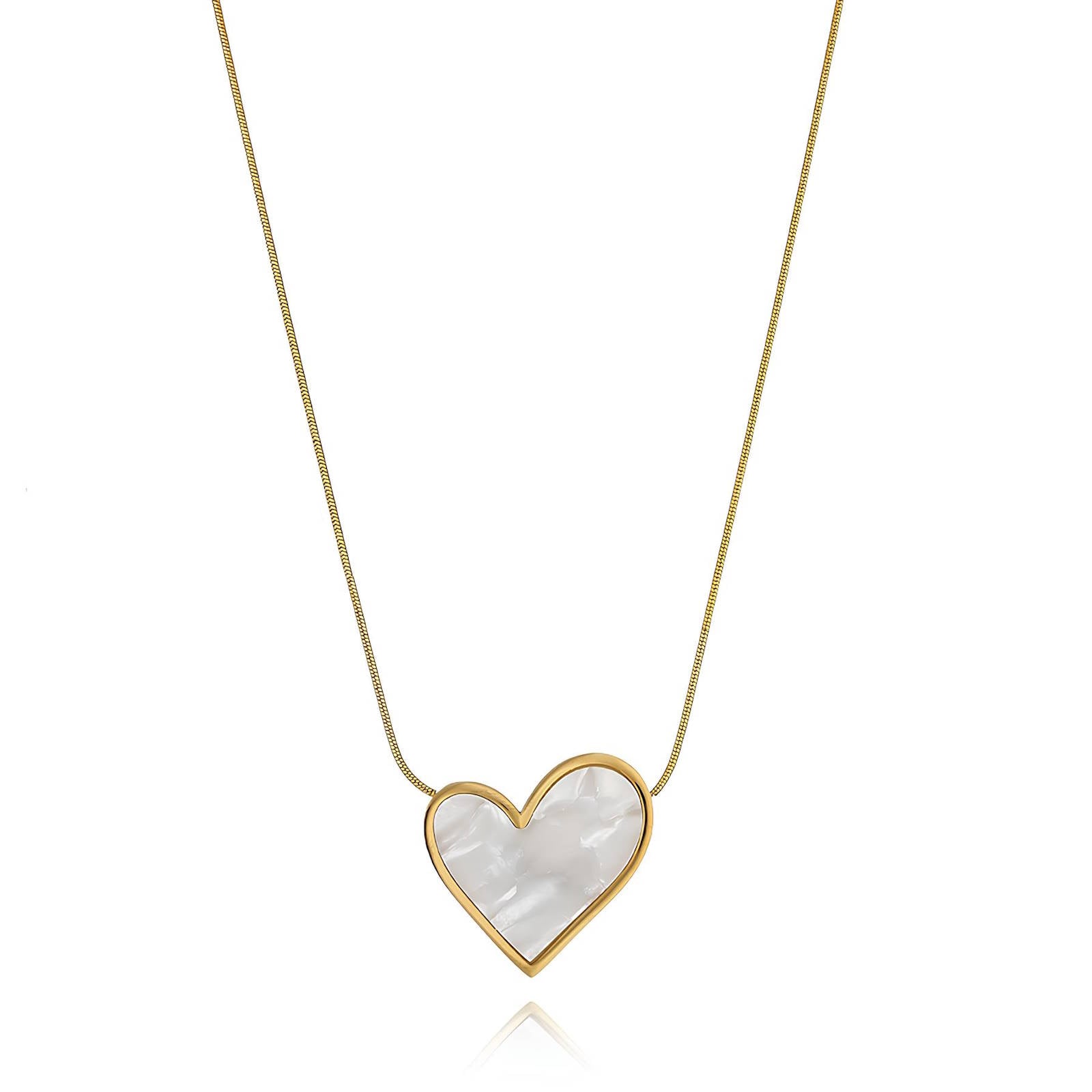 "Heart life" Gold Necklace