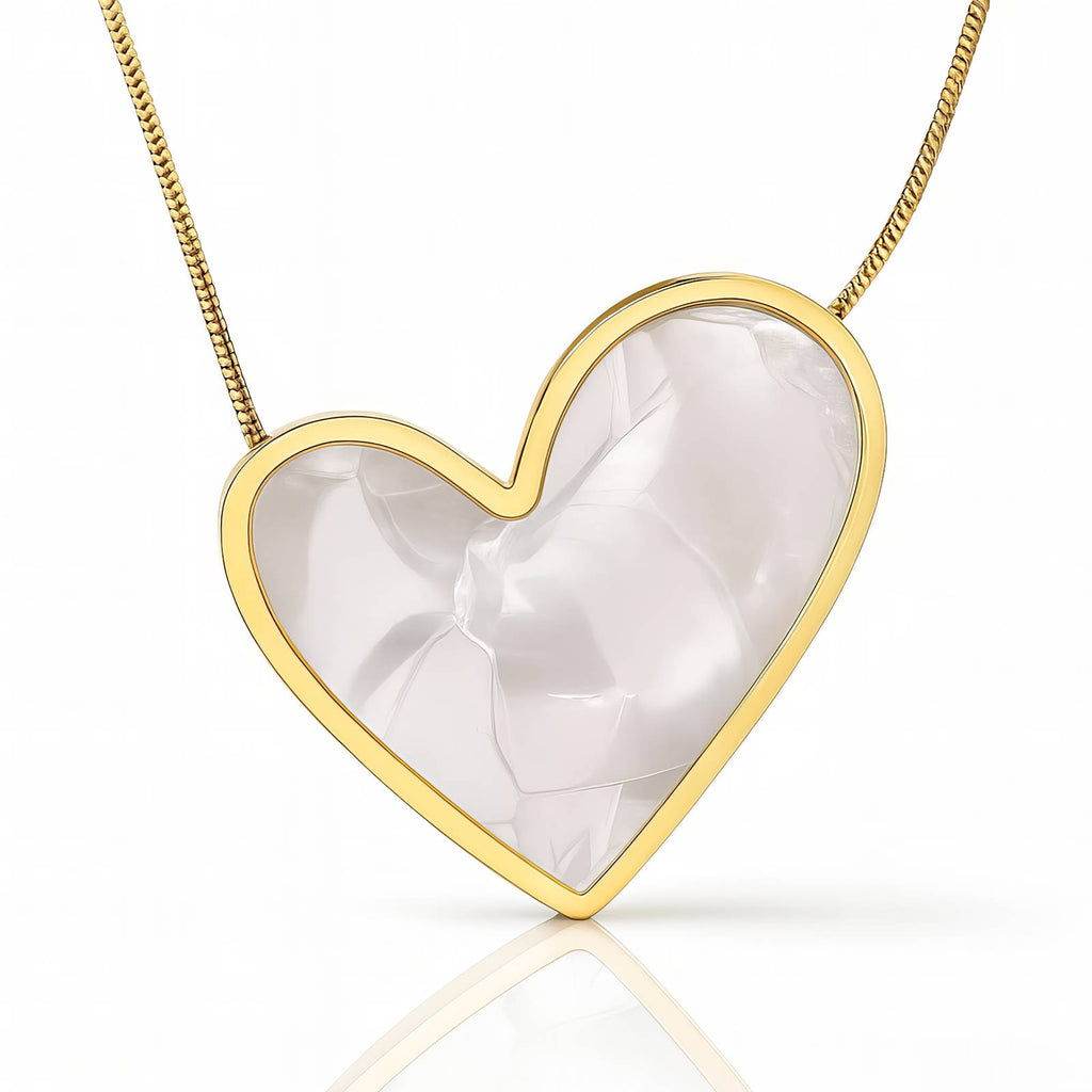 "Heart life" Gold Necklace