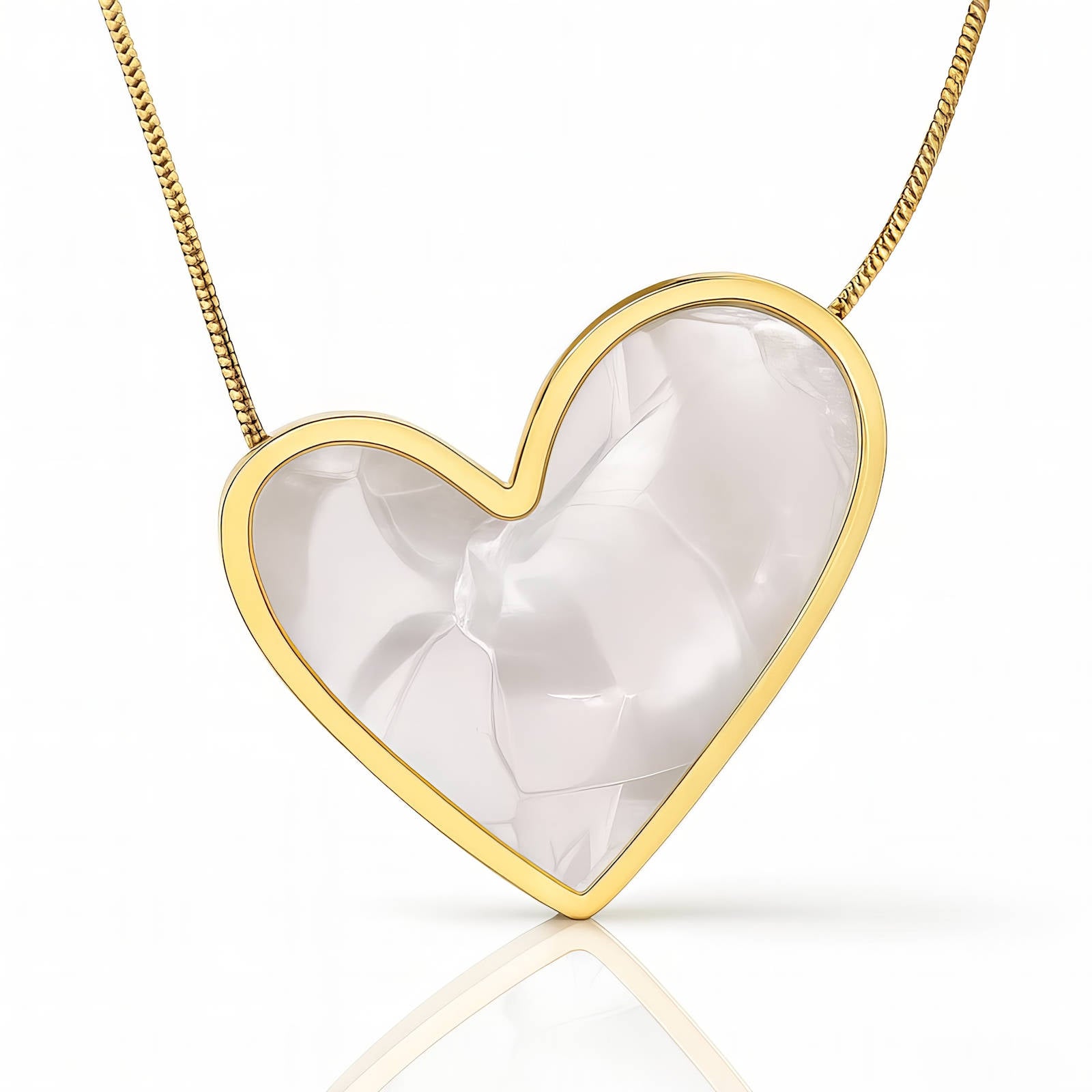 "Heart life" Gold Necklace