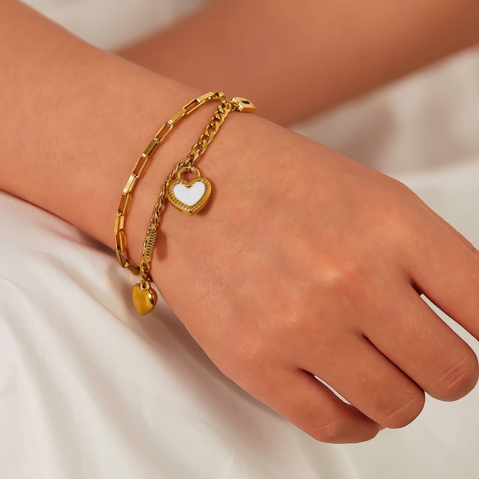 "Hearts Sparkle" Bracelet