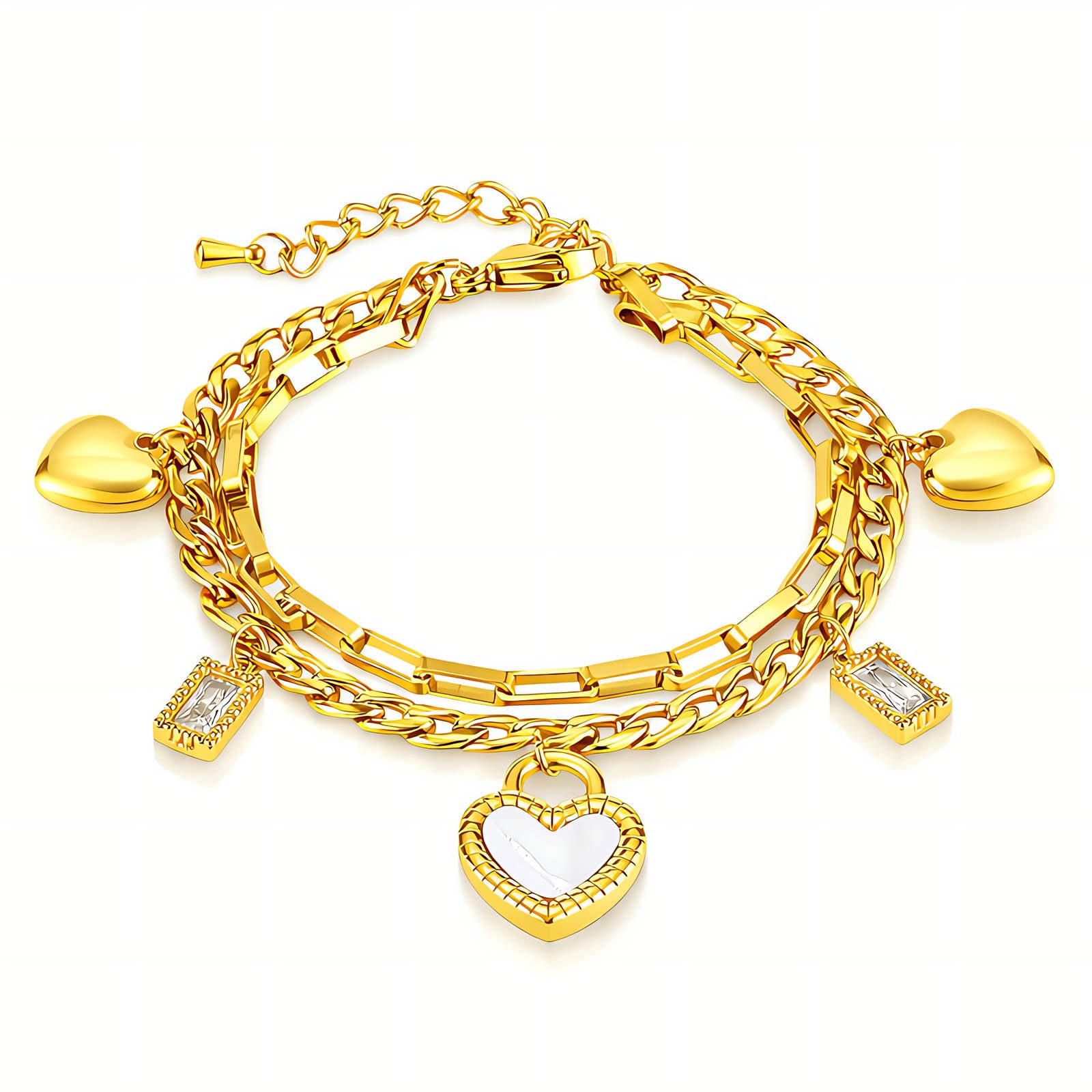 "Hearts Sparkle" Bracelet